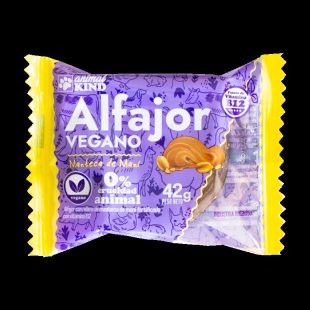 Alfajor Vegano con Manteca de Mani x 42g – Animal Kind