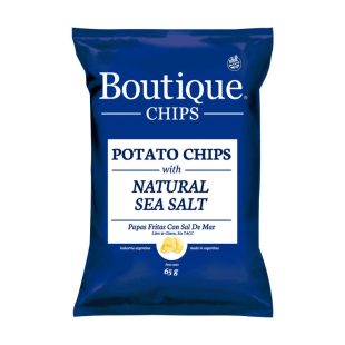 Chips de Papas con Sal Marina x 65g – Boutique Chips