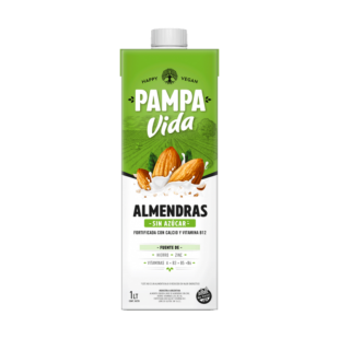 Bebida de Almendras Sin azúcar 1Lts – Pampa Vida