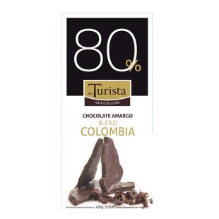 Tableta Chocolate Amargo 80% x 100g – Del Turista