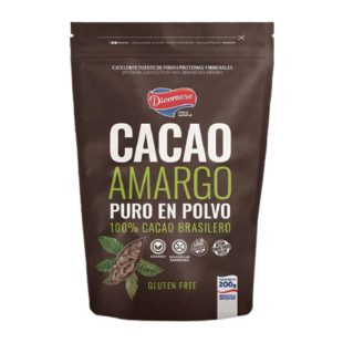 Cacao Brasilero Amargo en Polvo x 200g – Dicomere