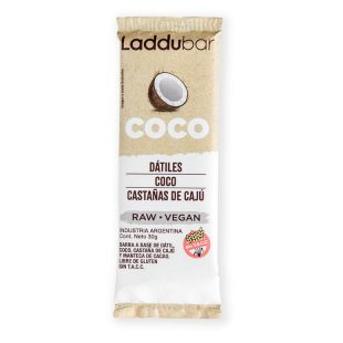 Barras Laddubar Coco de Datiles, Coco y Cacao x 30g – Golden Monkey