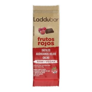 Barras Laddubar Frutos Rojos de Datiles, Arandanos Rojos y Cacao x 30g – Golden Monkey