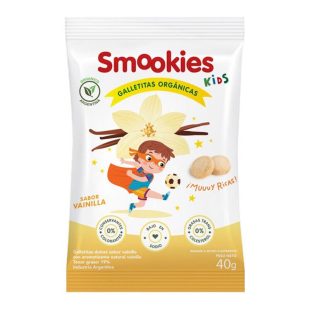 Smookies Kids Galletitas Organicas Vainilla x 40g – Smookies