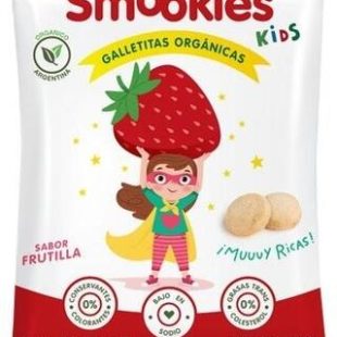 Smookies Kids Galletitas Organicas Frutilla x 40g – Smookies