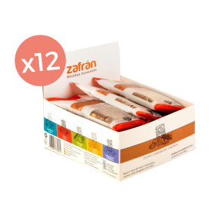 Caja de Barritas de  Quinoa y chocolate x 12 – Zafran